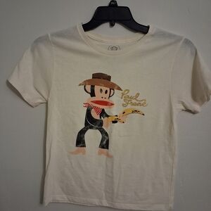 Paul Frank Cream Monkey Graphic Tee